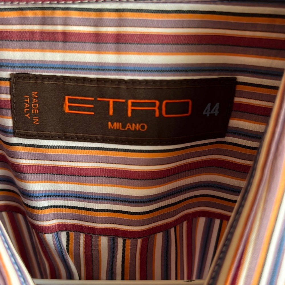 Men’s Etro button down shirt, size 44
